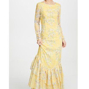 Soft Yellow Gown "April Dress"